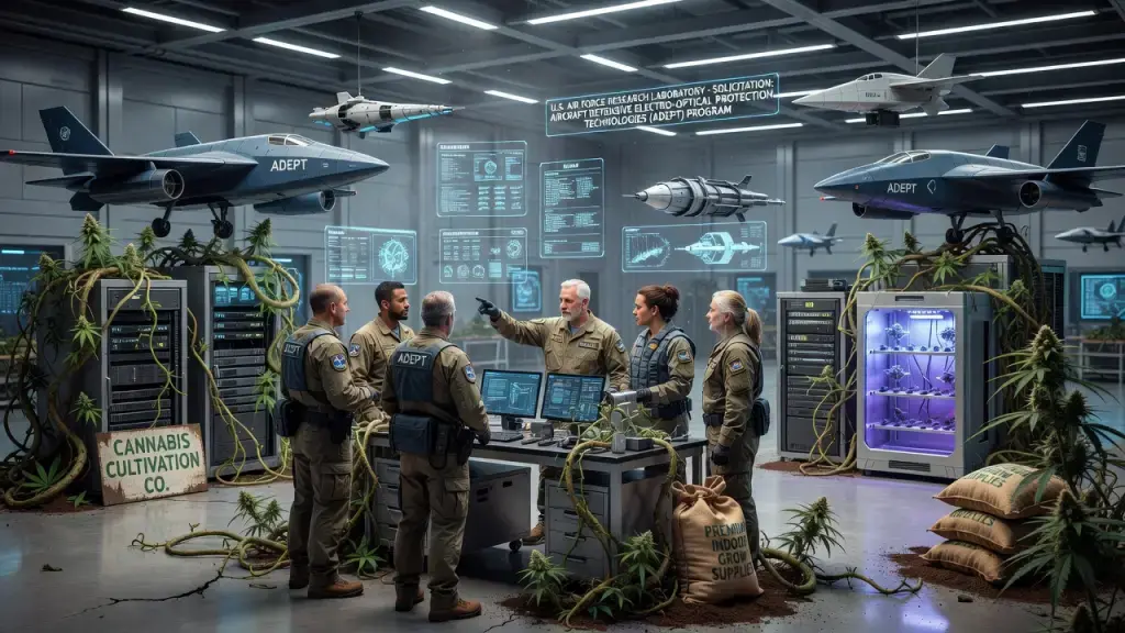 The Air Force Research Laboratory has released a solicitation for the Aircraft Defensive Electro-optical Protection Technologies, or ADEPT, program to develop countermeasure systems for U.S.